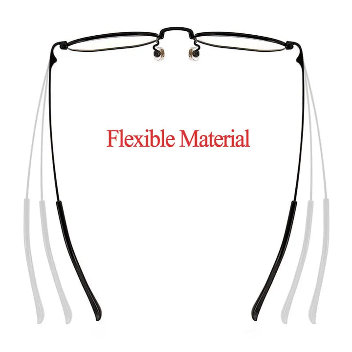 Hotochki T3956 unisex beta titanium prescription eyeglasses — view 12
