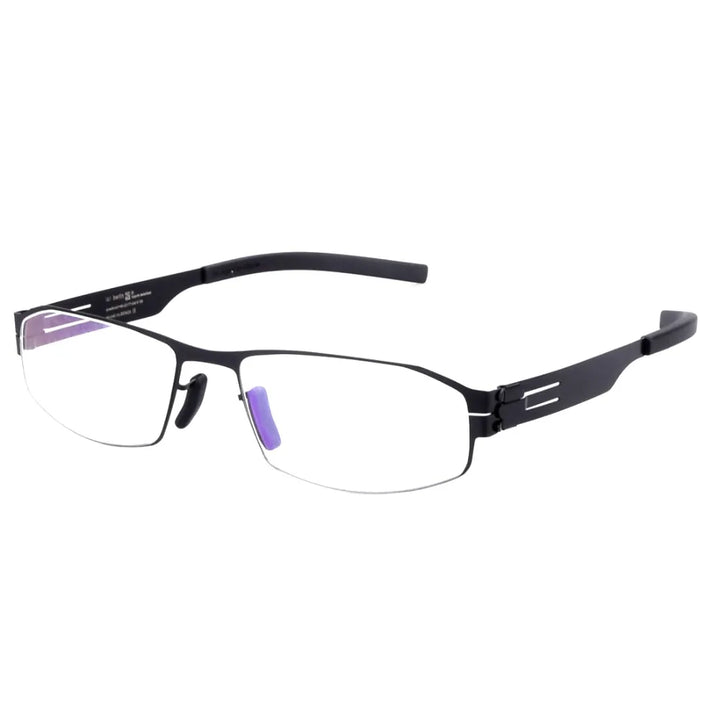 Aimee Unisex Full Rim Oval Stainless Steel Eyeglasses 13454 Full Rim Aimee   