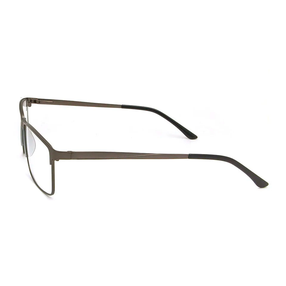 Esnbie Unisex Full Rim Square Titanium Alloy Eyeglasses 85052 Full Rim Esnbie   