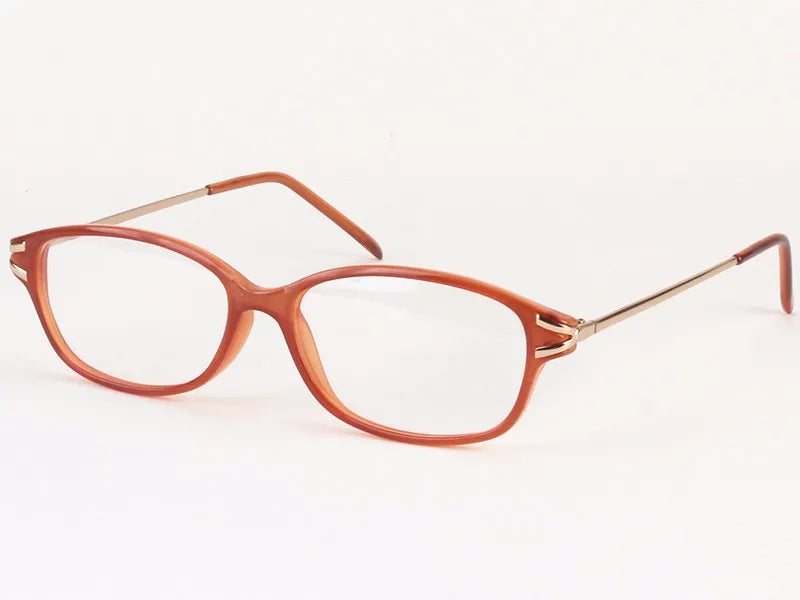 Chashma Women's Full Rim Square Oval Acetate Eyeglasses 60091 Full Rim Chashma Coffee  