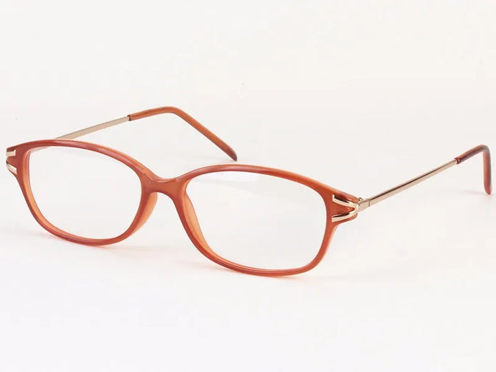 Chashma Women's Full Rim Square Oval Acetate Eyeglasses 60091 Full Rim Chashma Coffee  