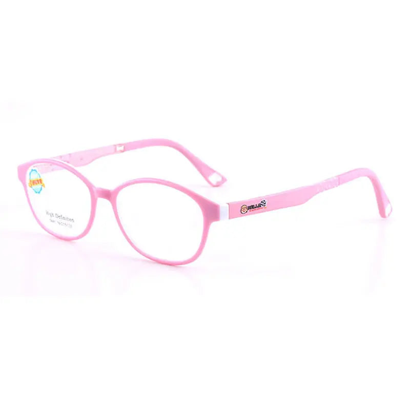 Reven Jate Unisex Youth's Full Rim Oval Square Tr 90 Eyeglasses 56914