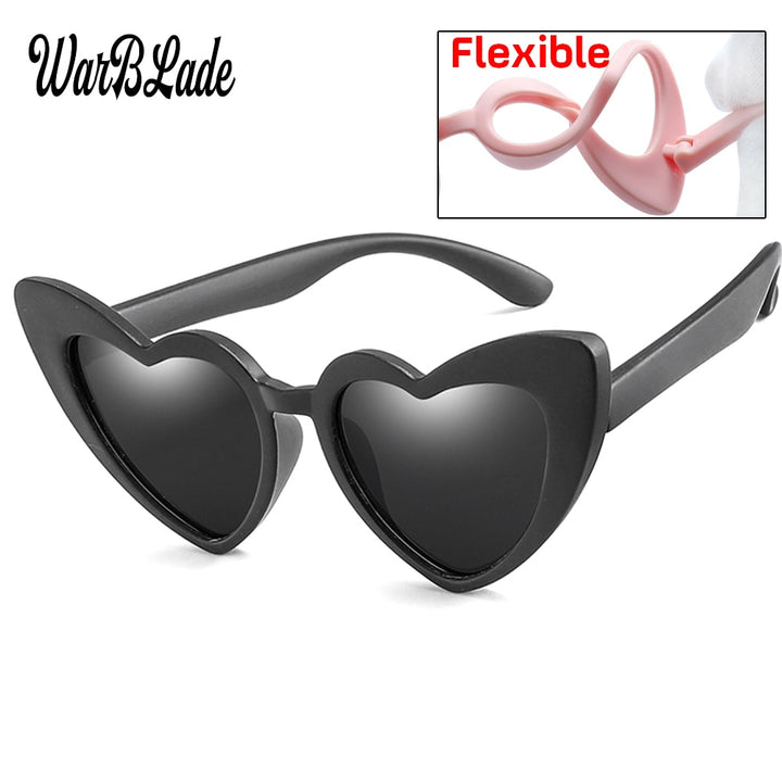 Warblade Unisex Children's Full Rim Tr90 Polarized Sunglasses B-r04 Sunglasses Warblade   