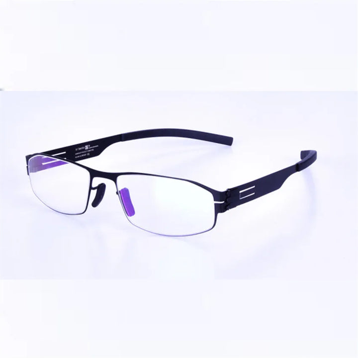 Aimee Unisex Full Rim Oval Stainless Steel Eyeglasses 13454 Full Rim Aimee   