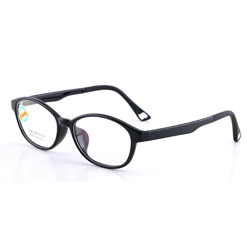 Reven Jate Unisex Youth's Full Rim Oval Square Tr 90 Eyeglasses 56914