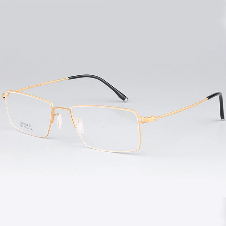 Chashma Women's Full Rim Square Titanium Eyeglasses 58074
