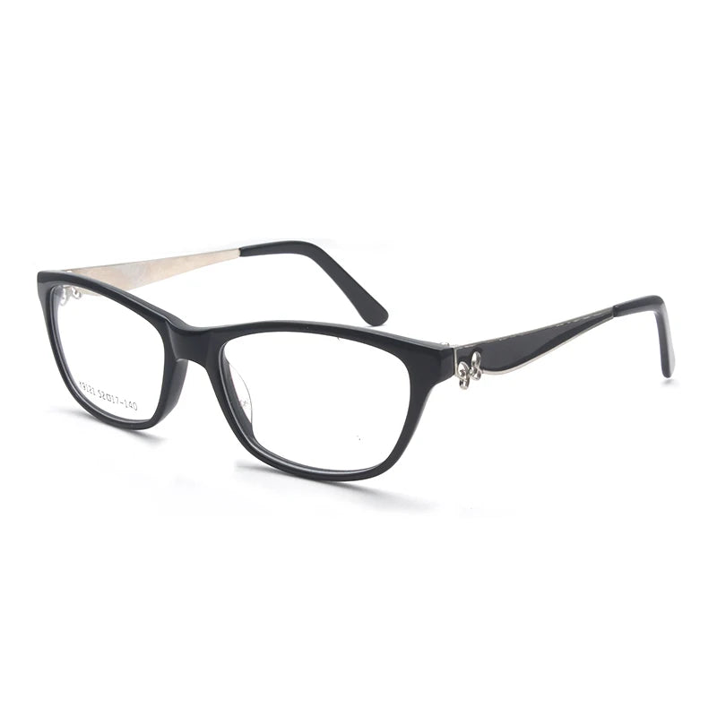 Reven Jate Women's Full Rim Square Acetate Eyeglasses 91214