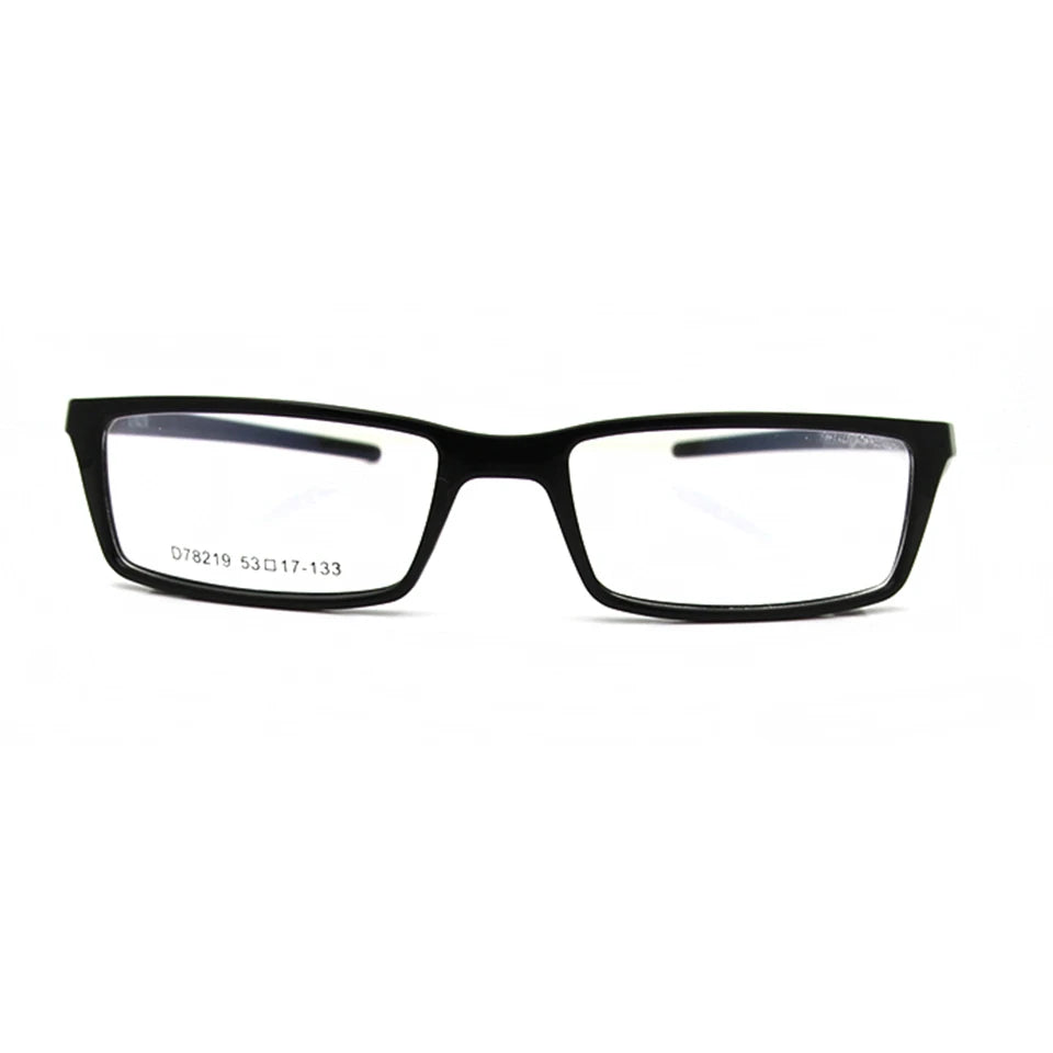 Esnbie Unisex Full Rim Square Tr 90 Titanium Eyeglasses 78219 Full Rim Esnbie   