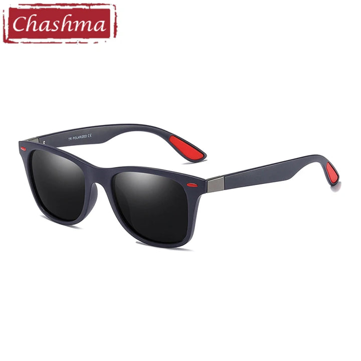 Chashma Ottica Unisex Full Rim Square Tr 90 Titanium Sunglasses 214497
