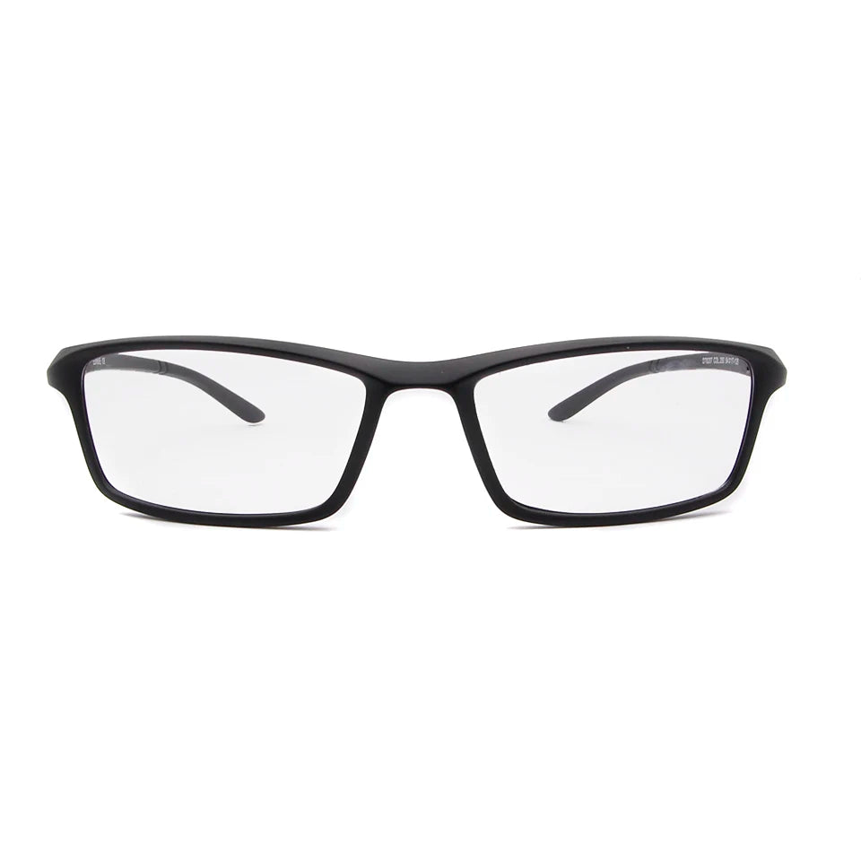 Esnbie Unisex Full Rim Rectangle Tr 90 Titanium Eyeglasses 78207 Full Rim Esnbie   