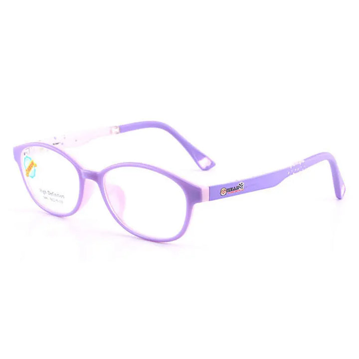 Reven Jate Unisex Youth's Full Rim Oval Square Tr 90 Eyeglasses 56914