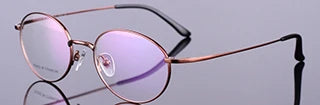 Chashma Women's Full Rim Oval Round Titanium Eyeglasses 94903 Full Rim Chashma Brown