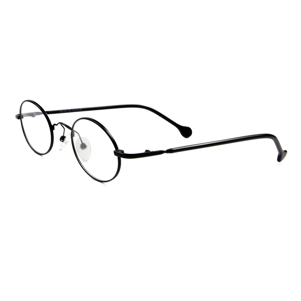 Esnbie Unisex Full Rim Small Round Stainless Steel Eyeglasses 1082 Full Rim Esnbie   