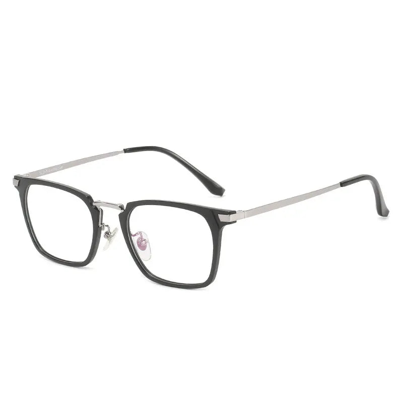 Hotochki Women's Full Rim Square Tr 90 Alloy Eyeglasses 62142