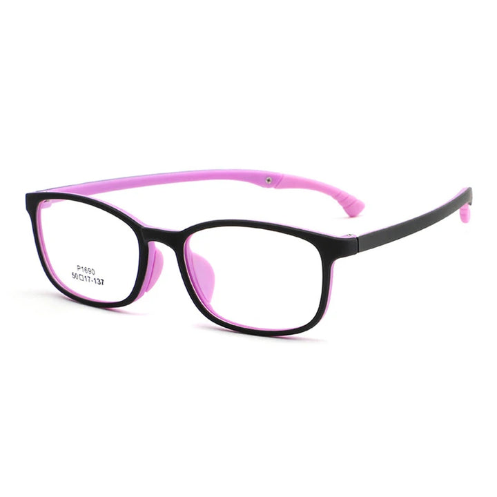Reven Jate Kids Full Rim Flexible Prescription Eyeglasses W1690 size chart