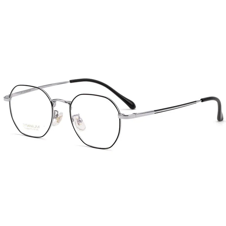 Hotochki T3956 unisex beta titanium prescription eyeglasses — view 5