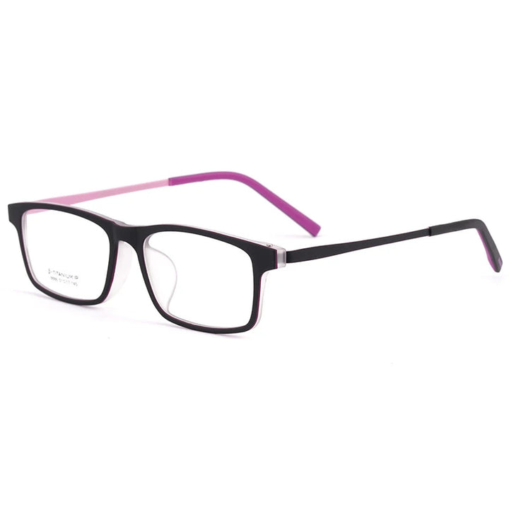 Kocolior Women's Full Rim Square Tr 90 Titanium Eyeglasses 48886