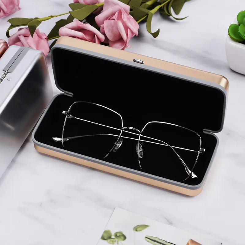 Cubojue Unisex Aluminum Hard Eyeglass Case C010 Case Cubojue Case   