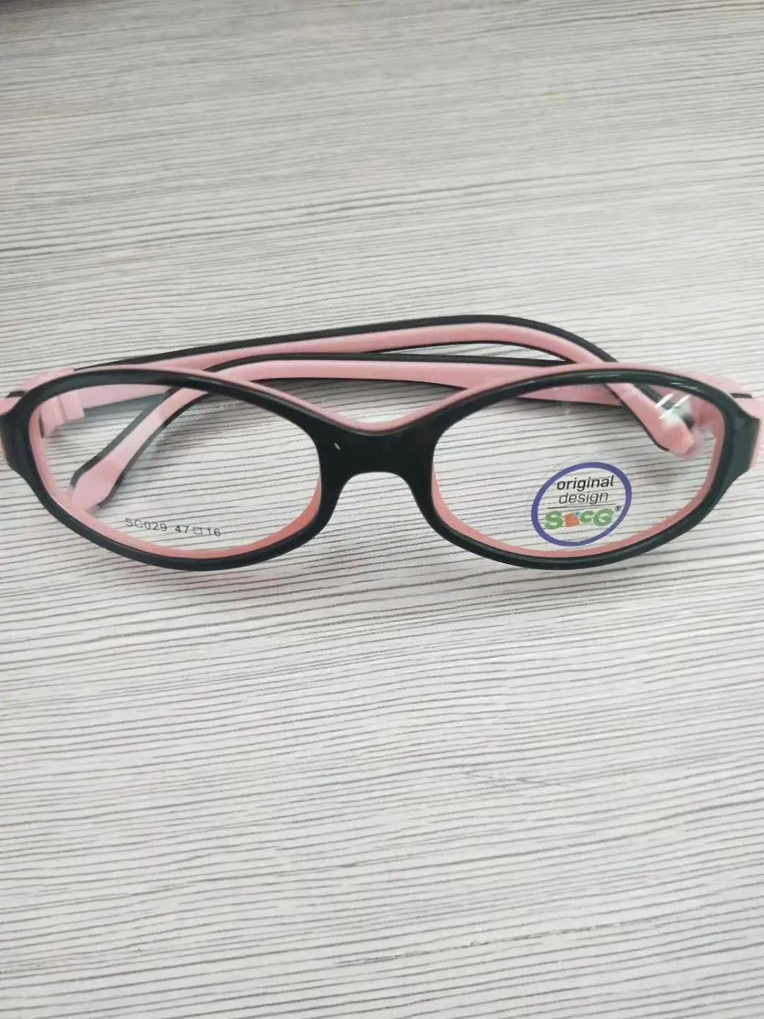 Secg Unisex Youth's Full Rim Round Tr 90 Silicone Eyeglasses 3029 Full Rim Secg C38  