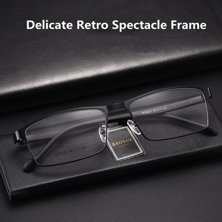 Kocolior Unisex Full Rim Square Alloy Hyperopic Reading Glasses 8825 Reading Glasses Kocolior   