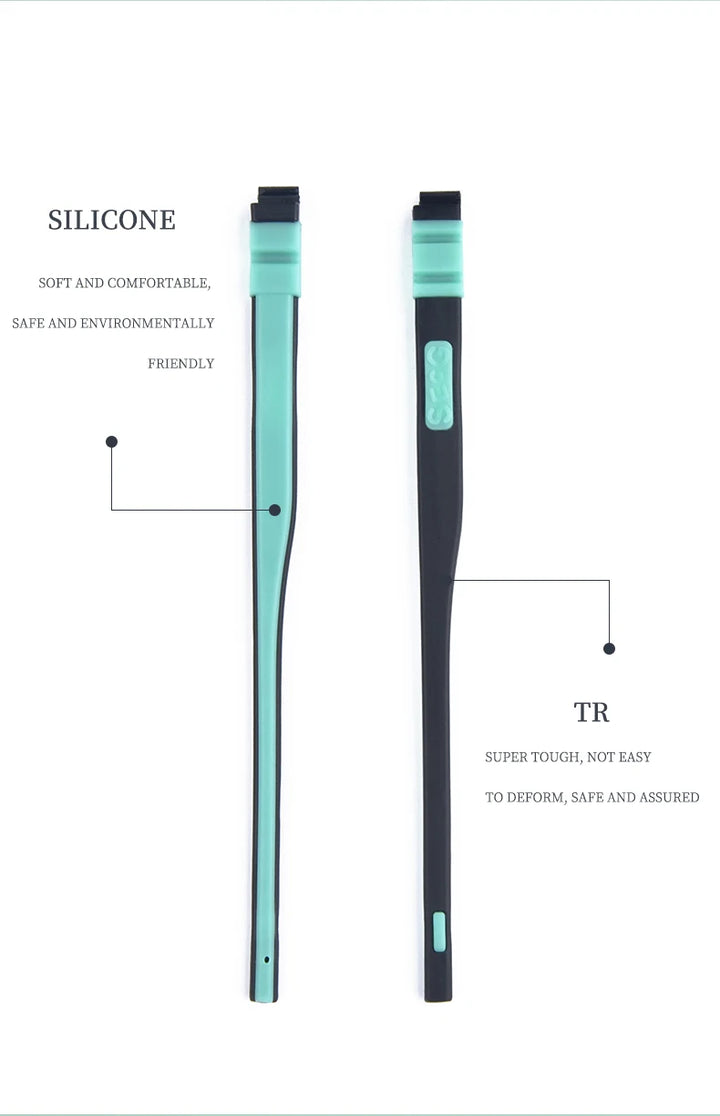 Secg Unisex Tr 90 Silicone Detachable Replaceable Temples 1358 Glasses Repair Screwdrivers Secg   