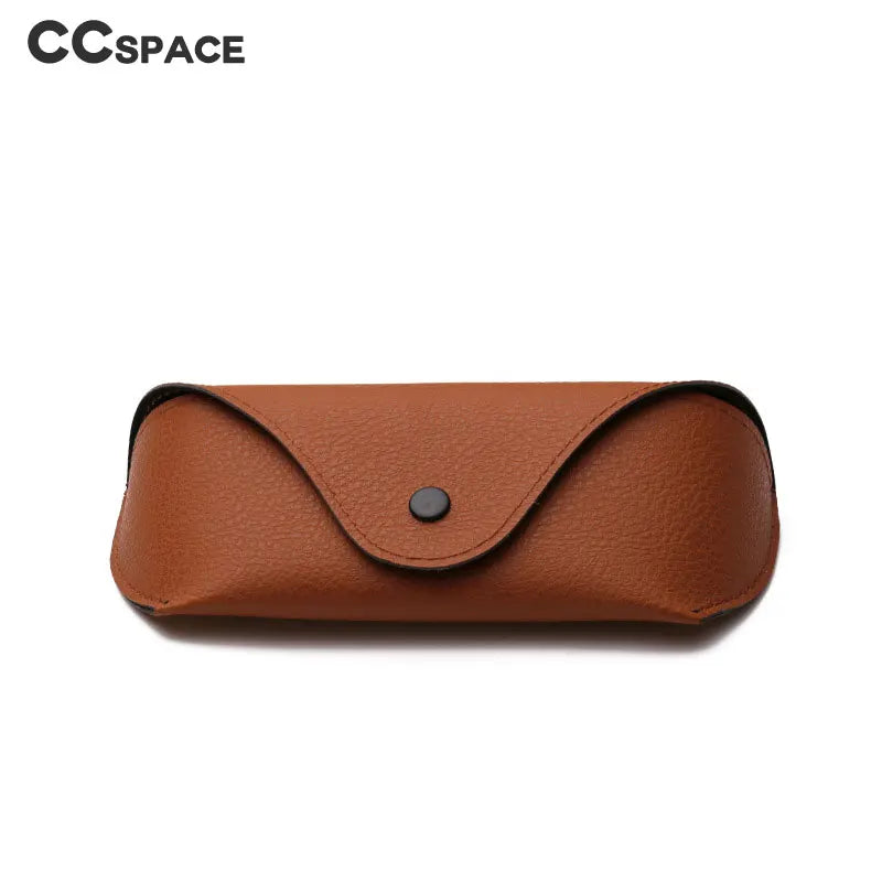 CCspace Unisex Faux Leather Eyeglass Case 8007 Case CCspace Case   