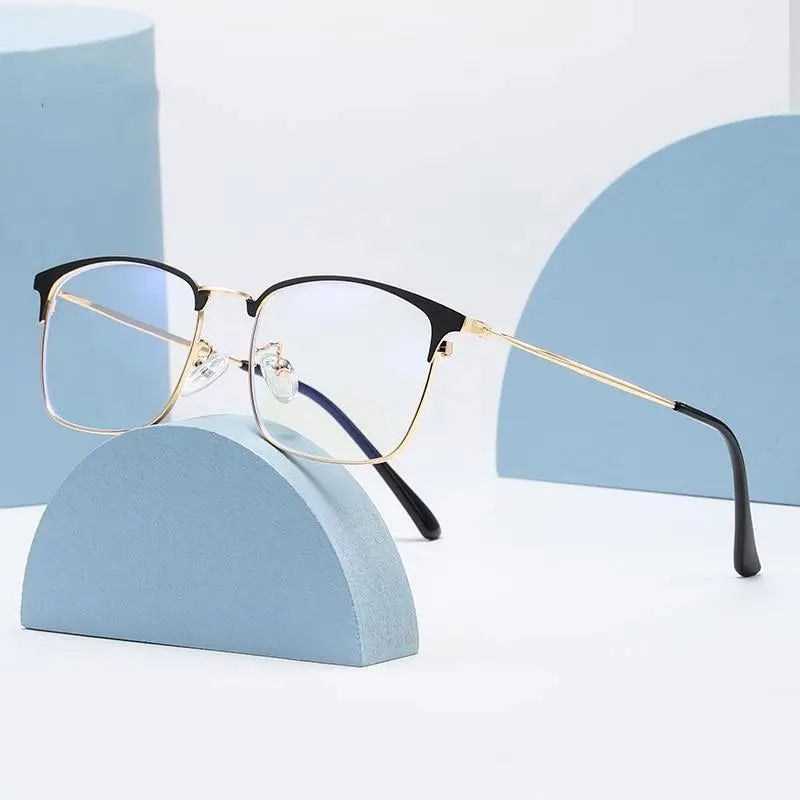 Hotochki Women's Full Rim Square Tr 90 Alloy Eyeglasses 30031