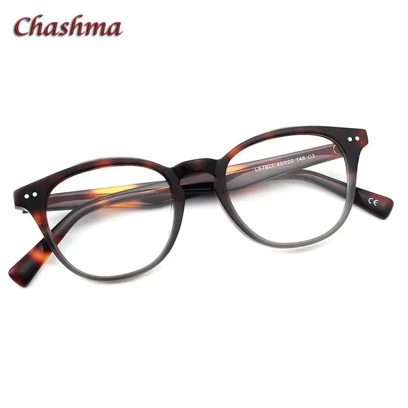 Chashma Ottica Unisex Full Rim Square Acetate Eyeglasses 79217.