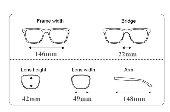 Aimee Unisex Full Rim Square Titanium Acetate Eyeglasses 14622 Full Rim Aimee   