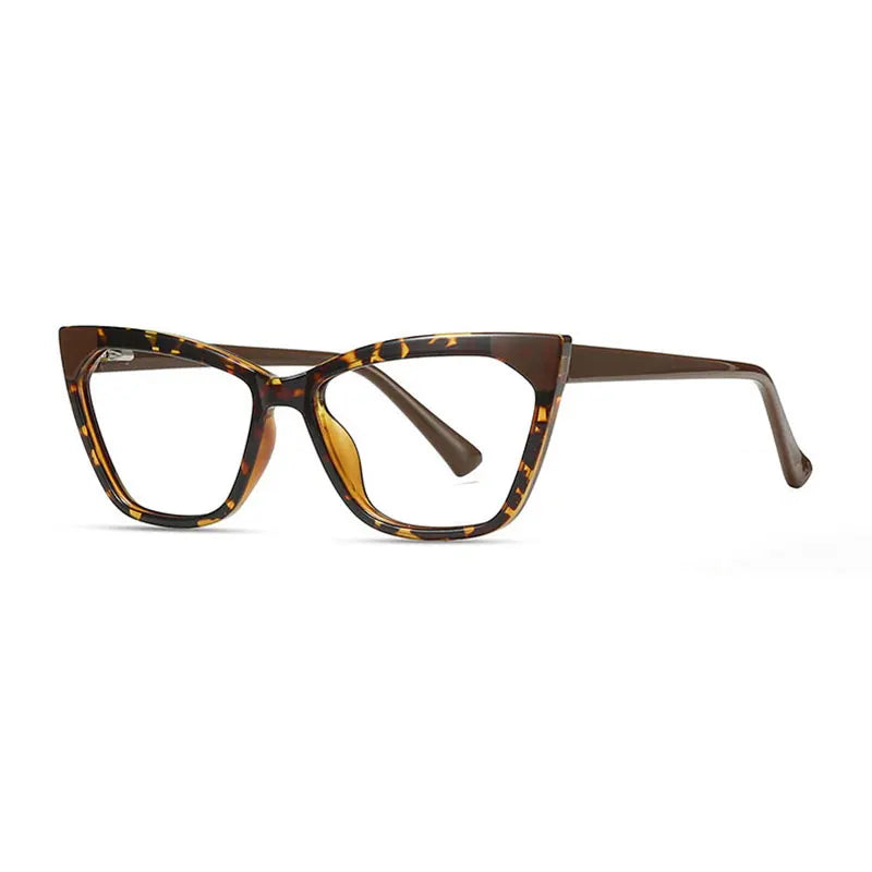 Hotony Women's Full Rim Cat Eye Tr 90 Alloy Eyeglasses 62040