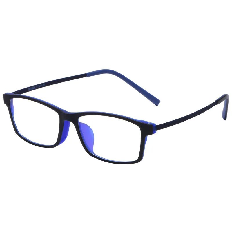 Kocolior Unisex Full Rim Square Titanium Eyeglasses 2097 Full Rim Kocolior   