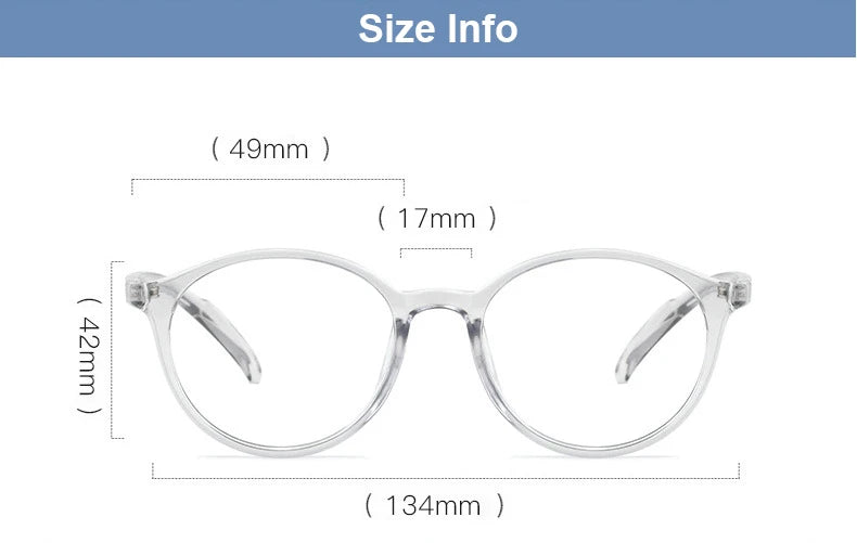 Hotony Women's Full Rim Oval Square Tr 90 Eyeglasses 71026 Full Rim Hotony