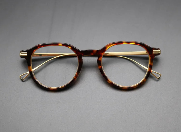 ◆Aimee✳︎◆ Aimee Unisex Oval Titanium Eyeglasses – FuzWeb