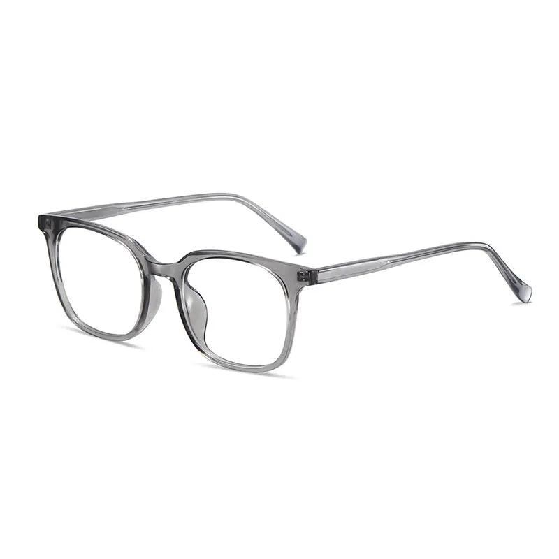 Hotony Women's Full Rim Square Acetate Tr 90 Eyeglasses 90139