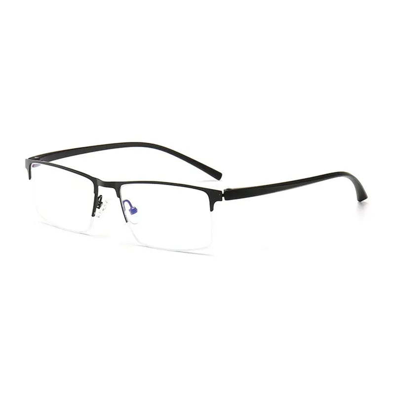 Hotochki 9501 unisex semi rim alloy prescription eyeglasses — view 5