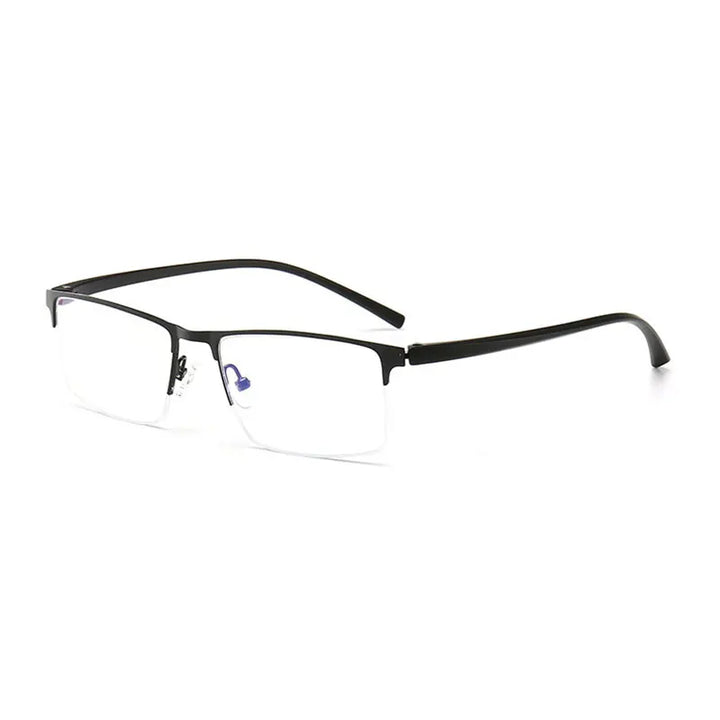 Hotochki 9501 unisex semi rim alloy prescription eyeglasses — view 5