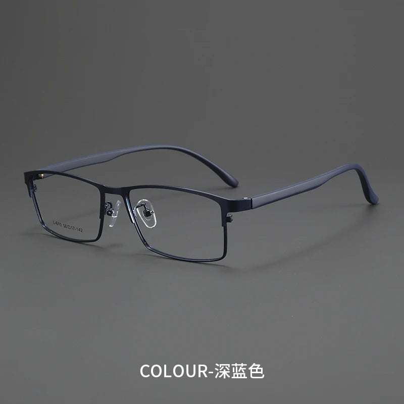 Bclear Unisex Full Rim Square Alloy Eyeglasses MY-L610