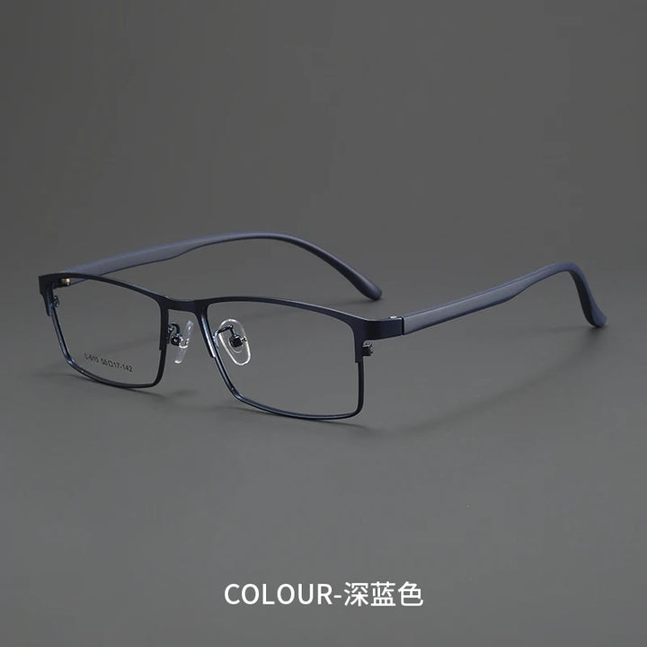 Bclear Unisex Full Rim Square Alloy Eyeglasses MY-L610