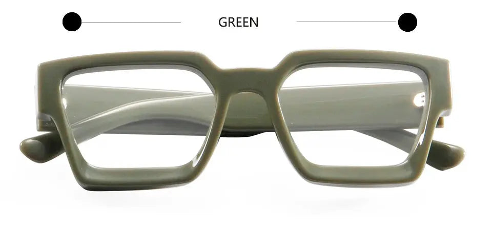 Esnbie 220036 Unisex Full Rim Polygon Square Tr 90 Titanium Frames Esnbie