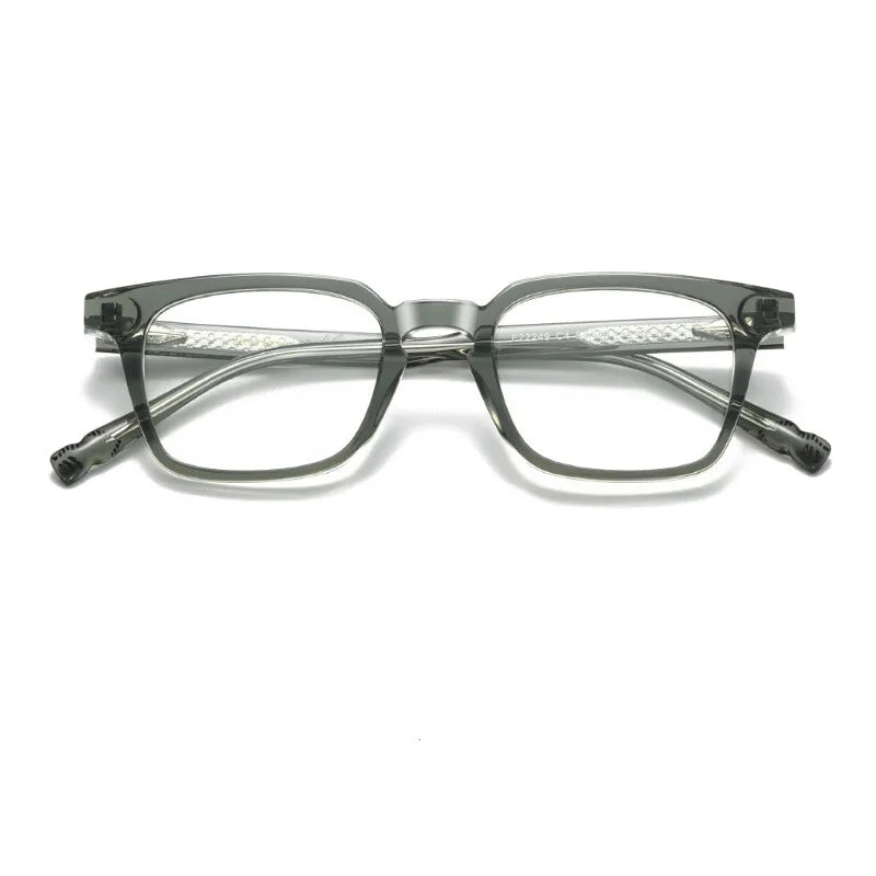 CCspace Women's Full Rim Square Acetate Reading Glasses 802577