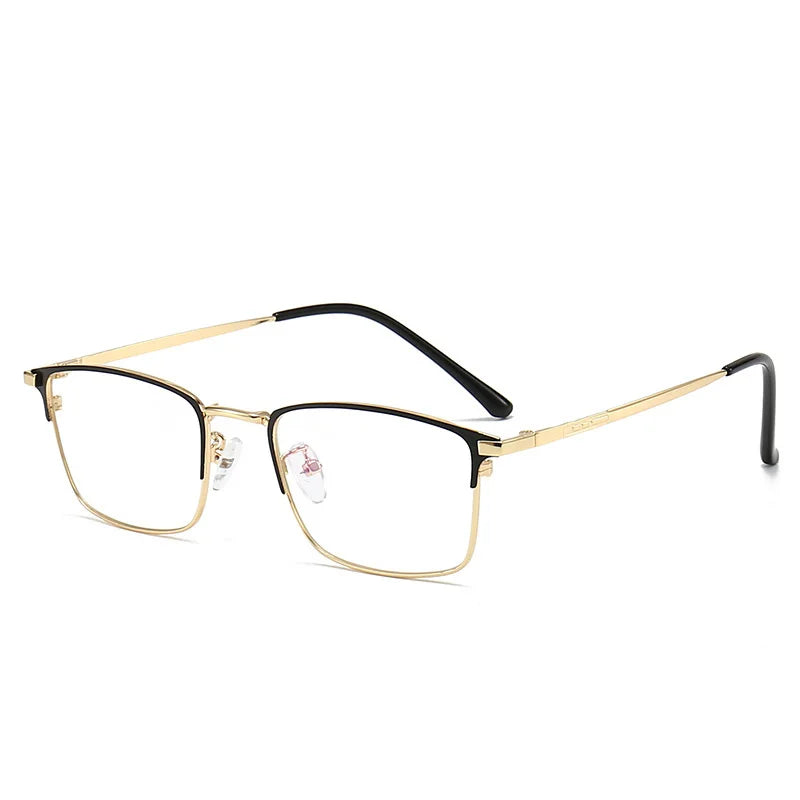 Gmei Women's Full Rim Square Titanium-Alloy Eyeglasses 23160