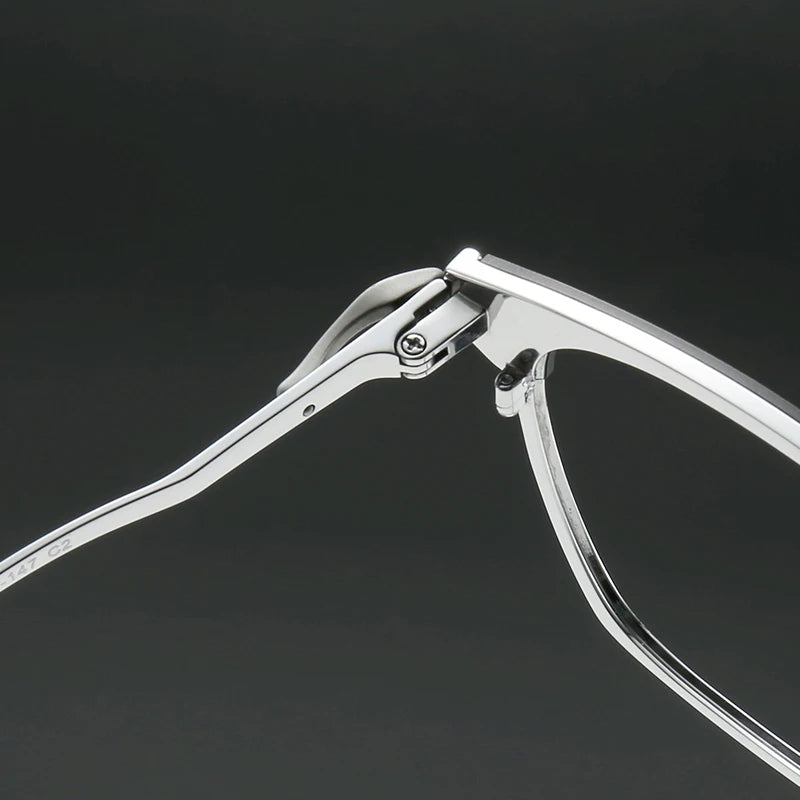 Muzz 402 unisex pure titanium prescription eyeglasses — view 5