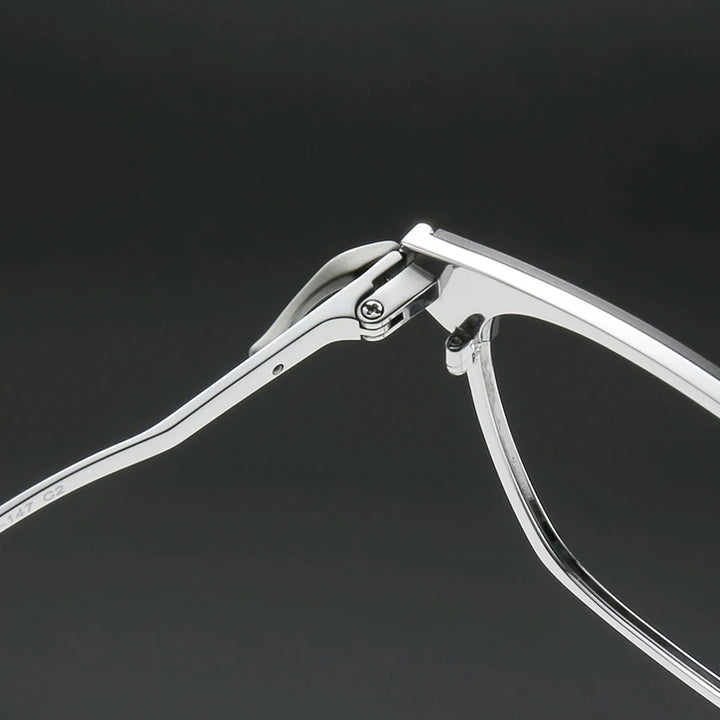 Muzz 402 unisex pure titanium prescription eyeglasses — view 5