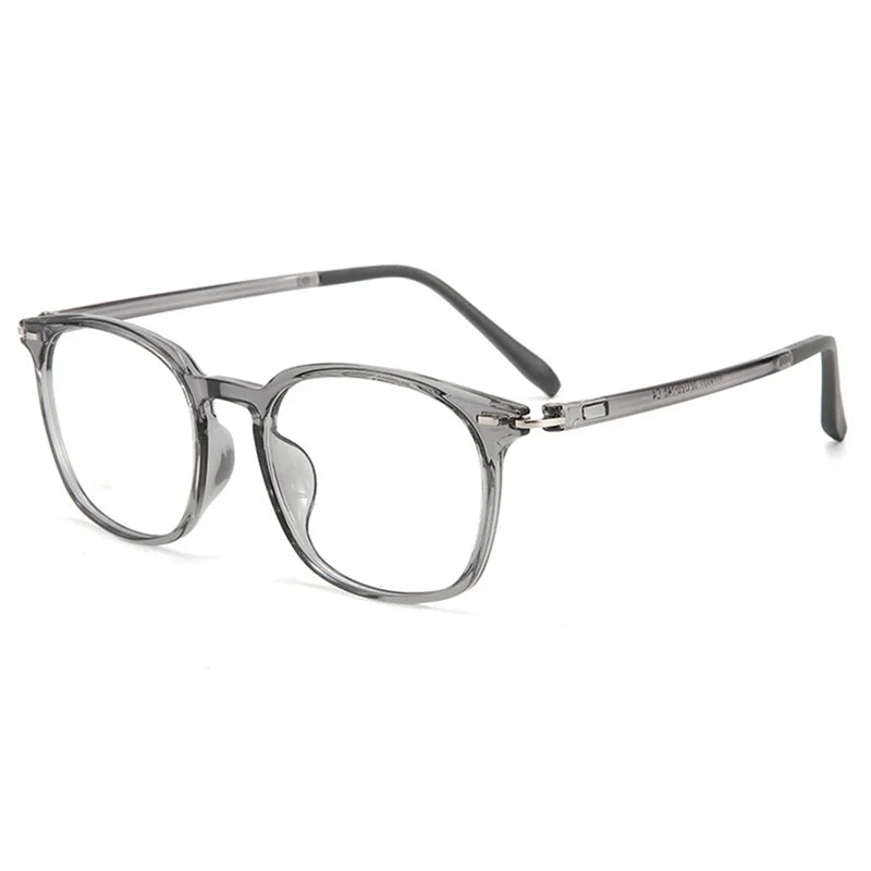 Kocolior Unisex Full Rim Oval Square Tr 90 Eyeglasses 46851