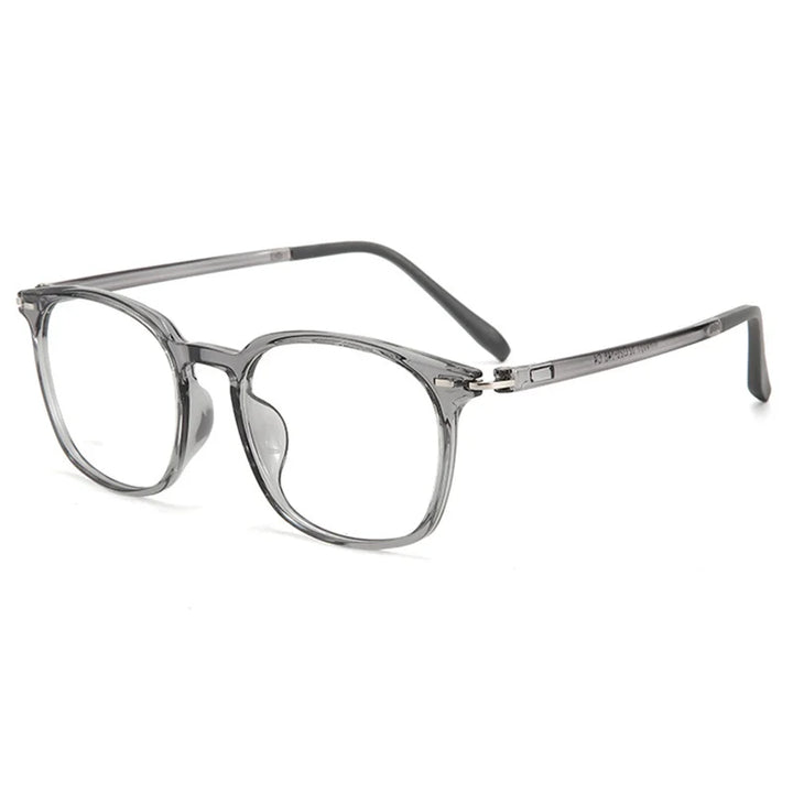 Kocolior Unisex Full Rim Oval Square Tr 90 Eyeglasses 46851