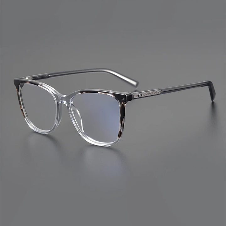 Nobler Unisex Full Rim Square Acetate Eyeglasses 19328 Full Rim Nobler C1  