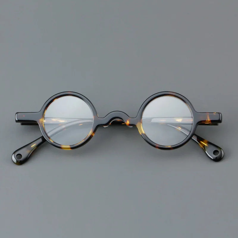 Cubojue Women's Full Rim Round Acetate Reading Glasses  26137