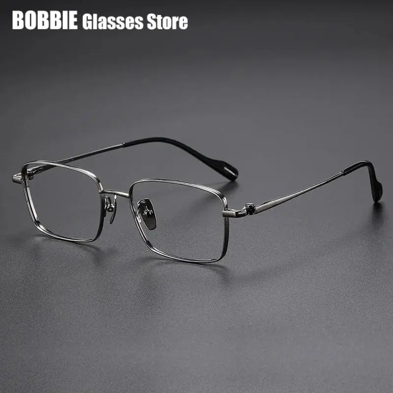 Bobbie Full Rim 810150 Unisex Titanium Square Frames FuzWeb