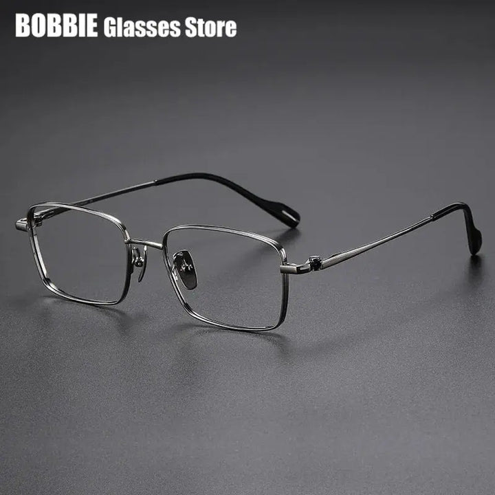 Bobbie Full Rim 810150 Unisex Titanium Square Frames FuzWeb
