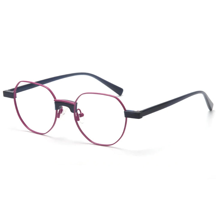 Muzz 35055 unisex alloy prescription eyeglasses — view 5